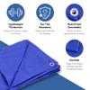 Kotap 40 x 40 Ft. All-Purpose Multi-Use Protection/Coverage 5-mil Poly Tarp, Waterproof, Blue, (TRA-4040) view 3