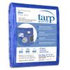Kotap 9 x 12 Ft. All-Purpose Multi-Use Protection/Coverage 5-mil Poly Tarp, Waterproof, Blue, 1-Pack (TRA-0912) view 1