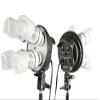 ePhoto 2400 Watt Continuous Video Photography Studio Chromakey Green Screen Lighting Kit H9004S3-1020G view 4