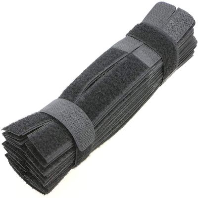 Pasow 50pcs Cable Ties Reusable Fastening Wire Organizer Cord Rope Holder 7 Inch (Black)