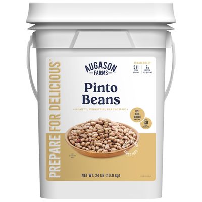 Augason Farms Pinto Beans 4-Gallon Pail