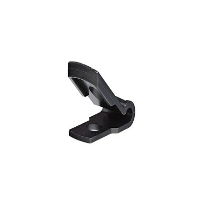 Secure 1/8 Inch Premium R Type UV Black Nylon Screw Mount Cable Clamp for Wire Management - 100 Pack