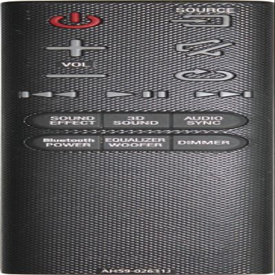 USARMT New Replaced Samsung AH59-02631J Remote for Samsung Sound Bar