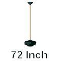 72" Universal Downrod Finish: French White