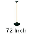 72" Universal Downrod Finish: French White