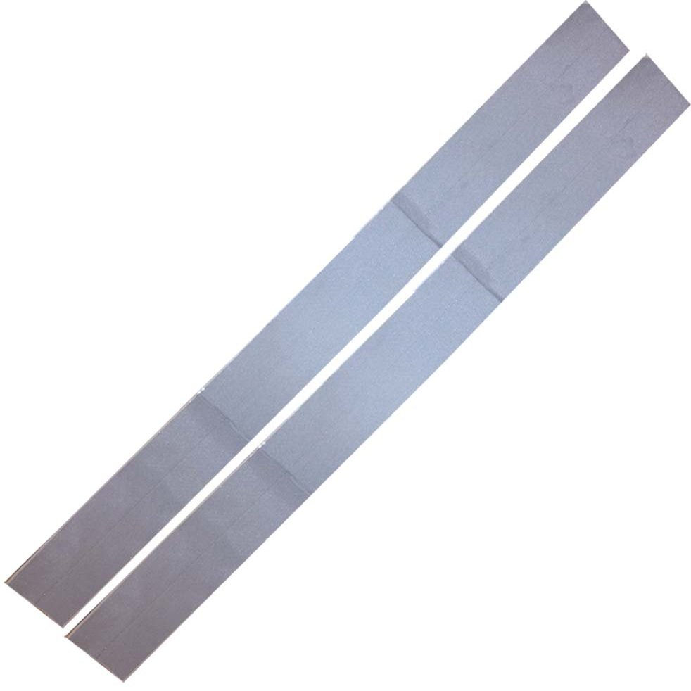 ToolUSA (2 Pack) 2 Piece Self-Adhesive Reflective Strips | 18" x 0.75" Each | Elevate Nighttime Safety for Trick-or-Treaters, Cyclists, & Joggers