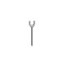 Support Clips (Gray Butyrate Plastic) pkg(5) -- Fits #570-90101 view 1