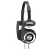 Koss Porta Pro Black On-Ear Headphones, Retro Style, Collapsible Design, Case Included, Black view 1