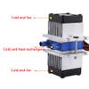 DIY 144W Dual-Chip Thermoelectric Peltier Refrigeration Cooler with TEC1-12706, Water Cooling System, DC 12V, Single Cooler view 3
