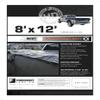 Dry Top 508123 Super Heavy Duty Tarp, 8x12 Feet, Black view 3