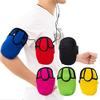 Armband Sport Running Trekking Hiking Wrist Arm Bag Cycling Mounting Strolling Armband Zipper Pockets for iphone 7,7 plus, 6, 6plus view 2