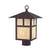 Livex Lighting 2134-07 Montclair Mission 1-Light Fixture, Bronze view 2