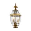 Livex Lighting 2254-01 Monterey 2-Light Fixture, Antique Brass view 2