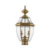 Livex Lighting 2254-01 Monterey 2-Light Fixture, Antique Brass view 3