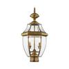 Livex Lighting 2254-01 Monterey 2-Light Fixture, Antique Brass view 4