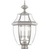Livex Lighting 2354-91 Monterey 3-Light Fixture, Brushed Nickel view 2
