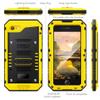 Beasyjoy for iPhone SE 2022/3rd/2020/8/7 Metal Case, Waterproof Heavy Duty with Screen Protector, Full Body Protective Shockproof Military Grade Drop-Proof Defender Durable Phone Case, Yellow view 4