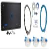 Rockville RXM8BTB 8-Channel Marine Boat Amplifier with RMWK4 Amp Wire Kit view 1