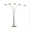Artiva USA LED207901AB Micah Modern Micah 88" LED 5-Arch Floor Lamp, Antique Satin Brass view 1