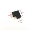 HUALAND 10pcs 10mm 4-pins L-Shape 90 Degree Right Angle Female Connector for LED RGB 5050 Flex Strip Light (L Shape) view 3