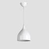LIN XIAO HAO mayu Retro Industry Pendant Lighting E27 Simple Aluminum Small Pendant Lamp Living Room Restaurant Bar Ceiling Light (White, 1 Meter) view 1