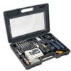 50 Pieces Network Tool Repair Kit, Ethernet LAN Cable Tester Computer Maintenance Coax Crimper Tool for RJ-45/11/12 Cat5/5e with Connector Accessories and Socket Set view 1