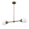 Acclaim Lighting IN21224RB Transitional Two Light Island Pendant from Portsmith Collection in Brass Finish, 6.00 inches view 1