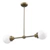 Acclaim Lighting IN21224RB Transitional Two Light Island Pendant from Portsmith Collection in Brass Finish, 6.00 inches view 2