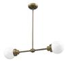 Acclaim Lighting IN21224RB Transitional Two Light Island Pendant from Portsmith Collection in Brass Finish, 6.00 inches view 3
