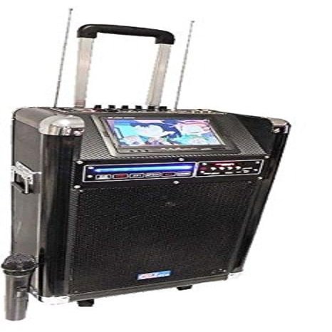 GLi BLUE8DVD 8-Inch Portable Powered Speaker with DVD