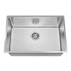 Dawn SRU251610 Undermount Small Corner Radius Single Bowl Sink, Polished Satin view 1