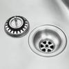 Dawn SRU251610 Undermount Small Corner Radius Single Bowl Sink, Polished Satin view 3