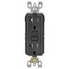 Leviton R05-Gftr2-0ke 20 Amp Black Gfci Receptacle view 1