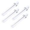 ZJchao LED Lamps Bulbs Set, 4 pcs 9 W Not Inductance Bulb Replacement UV Tube 365nm Lamp Bulb Tube for Nail Art Dryer UV Lamp Light U Shaped Light Bulbs Replacement for Nail Lamp Nail Art Dryers view 4