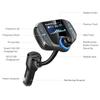 (Upgraded Version) Bluetooth FM Transmitter, Sumind Wireless Radio Adapter Hands-Free Car Kit with 1.7 Inch Display, QC3.0 and Smart 2.4A Dual USB Ports, AUX Input/Output, TF Card Mp3 Player view 2
