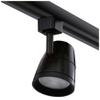 Juno Lighting 27K 80CRI PDIM UNF BL R600L G2 2700K 50W Equivalent Dimmable 9.5W LED Trac Head Optic, Adjustable Flood Gen 2, Black view 2