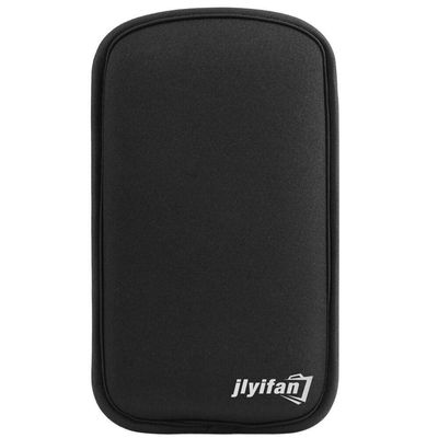 Jlyifan 6.3 in Universal Neoprene Shock Proof Pouch Sleeve Case for Samsung Galaxy A55 A35 A25 A03s A04 A34 A33 A12 Motorola One 5G Ace BLU G91 Pro BLU Studio Mega XL 2 XL 3 Plus TCL 30 SE Black