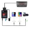Car Stereo Bluetooth Receiver with USB AUX Hands-Free Adapter for Mazda view 2