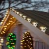 Christmas Light Clips, 100 Pack Gutter Clips for C7 C9 String Lights, White view 2