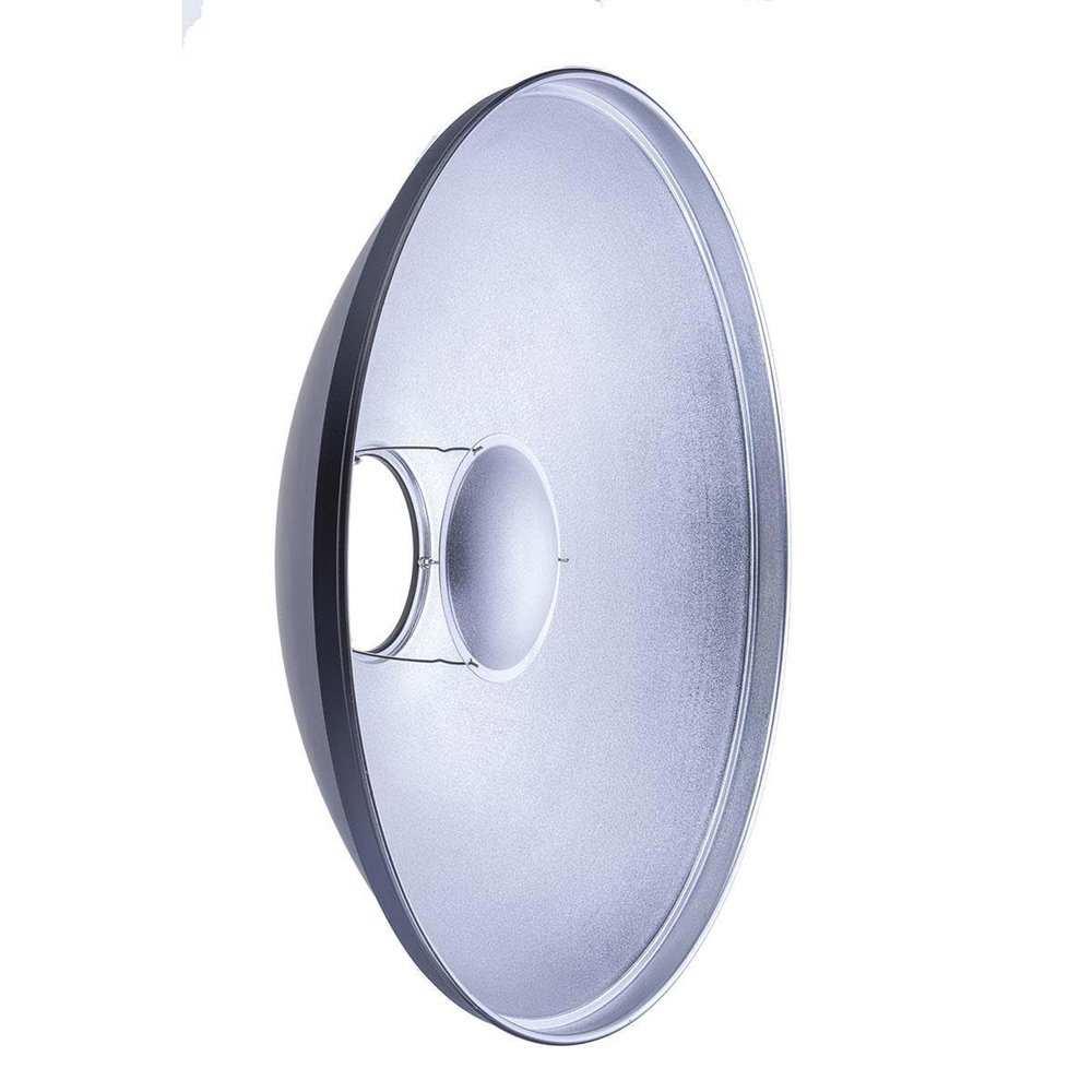 Glow 22" Silver Beauty Dish for Broncolor Pulso Mount