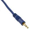 CablesOnline, 6ft 3.5mm (1/8") TRS Stereo Male to Dual (Rd/Wh) 3.5mm (1/8") TS Mono Male Blue Audio Breakout Cable, AM-606C view 4