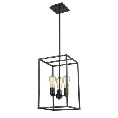 Thomas Lighting Williamsport 10 inch Wide 3-Light Chandelier in Oil Rubbed Bronze