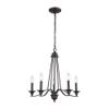 Thomas Lighting Farmington 21 inch Wide 5-Light Chandelier in Oil Rubbed Bronze view 1