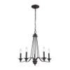 Thomas Lighting Farmington 21 inch Wide 5-Light Chandelier in Oil Rubbed Bronze view 2