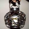 Garden Sunlight Metal Rattan Oval Solar Lantern Illuminate LED Candle Light Garden Decoration Home Patio Deck Lawn Yard Dcor view 4