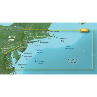Garmin BlueChart g2 Vision HD - VUS511L - Boston - Norfolk - microSD/SD
