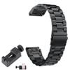 TenCloud Watchband for Fenix 7/Fenix 6/Fenix 5Instinct 2/Approach S62 Band Metal Easy Fit 22mm Stainless Steel Bands Compatible with Garmin Instinct 2 45mm (Black Metal) view 1