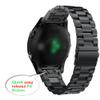 TenCloud Watchband for Fenix 7/Fenix 6/Fenix 5Instinct 2/Approach S62 Band Metal Easy Fit 22mm Stainless Steel Bands Compatible with Garmin Instinct 2 45mm (Black Metal) view 2