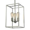 Elk Home Williamsport Dining Room Chandelier, 3-Light Transitional Hanging Ceiling Light Fixture, Brushed Nickel, 10 Inch Wide view 2