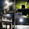yunli 54 LED Solar Power Dusk-to-Dawn Sensor Lights Outdoor Garden Pathway Wall Security Light Solar Lawn Flood Lamps Waterproof view 2